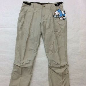 Kuhl Womens Khaki Hiking Convertible Pants